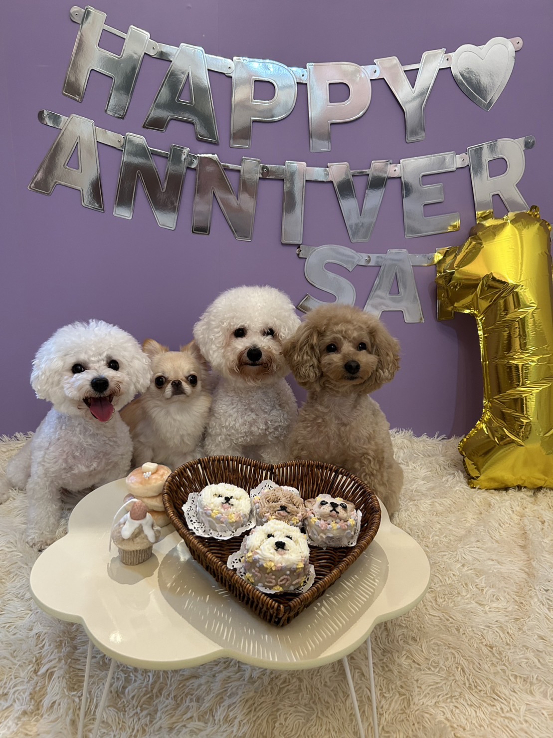 ♡BONHEUR♡ DOG CAKE